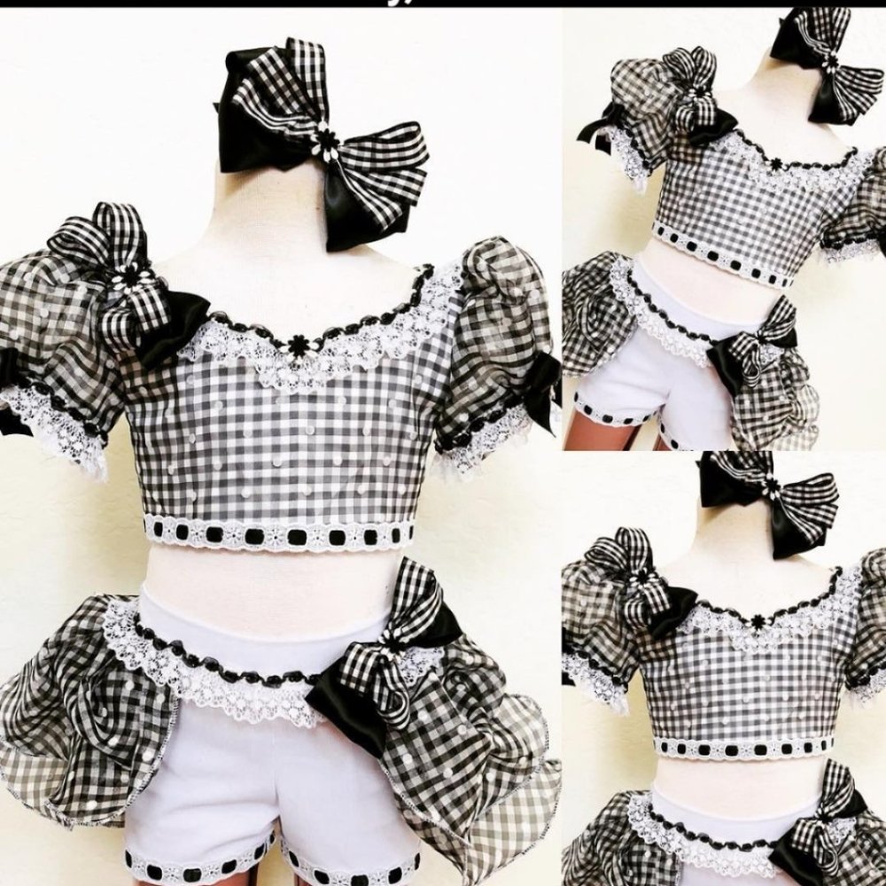 Black & White Pageant Casual Wear